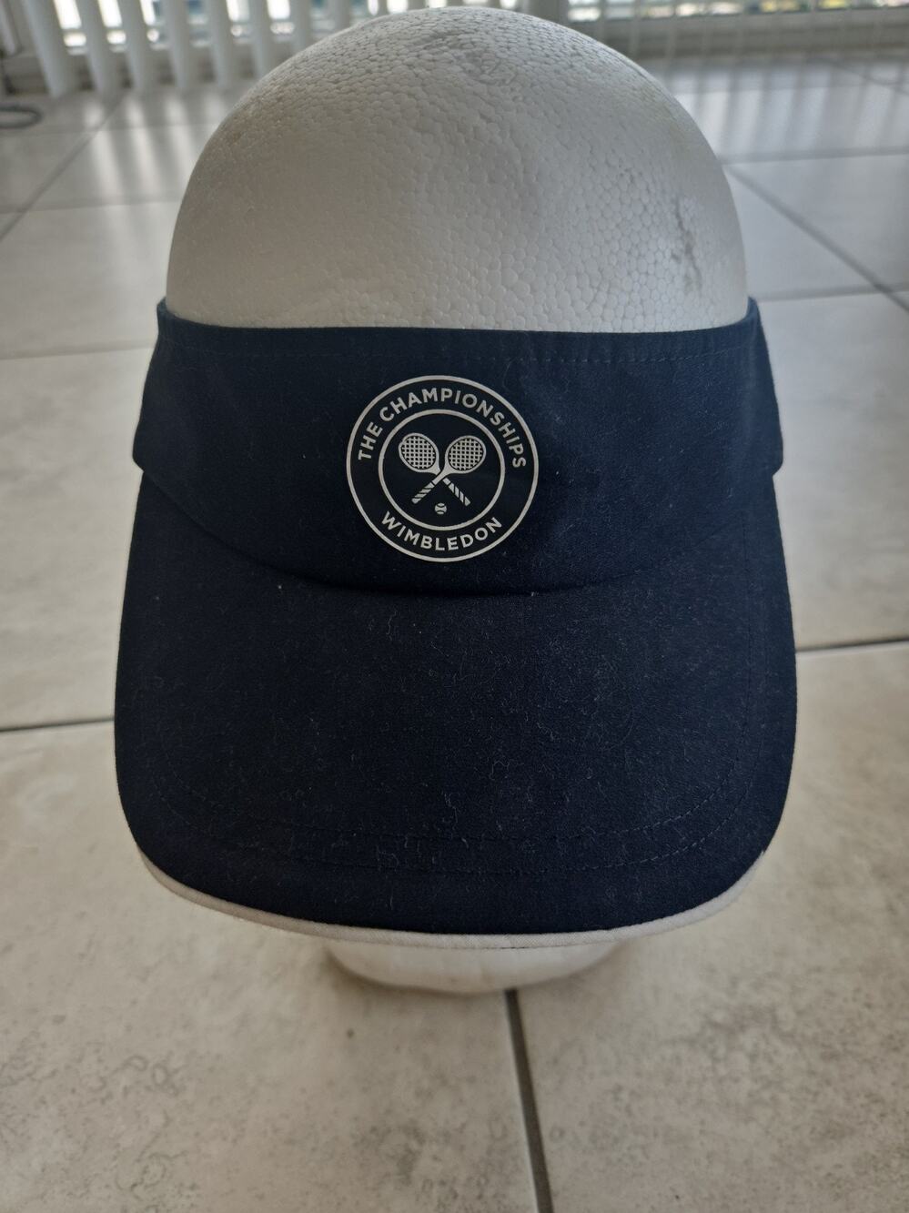 Wimbledon Tennis Championships Visor Adjustable Strap Logo